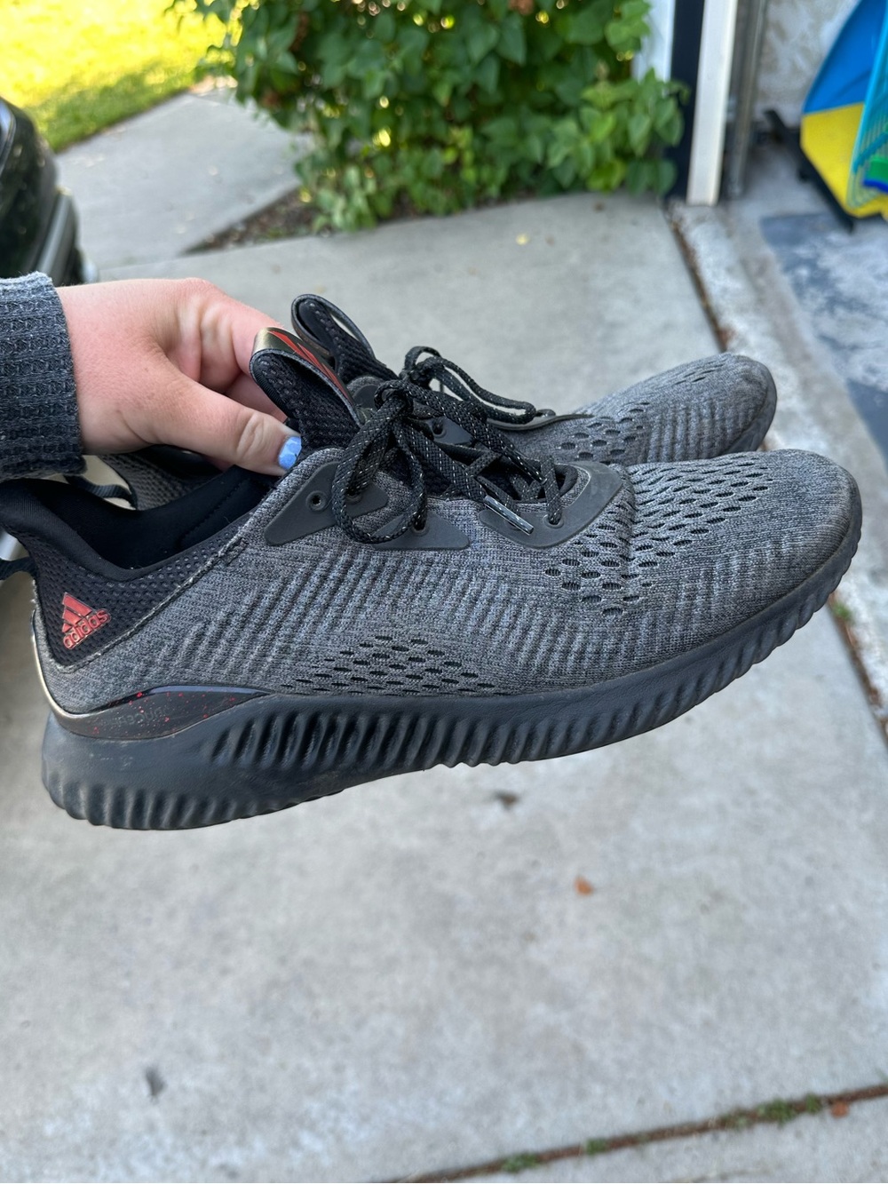Mens Adidas Alpha Bounce mens athletic running shoes size 12